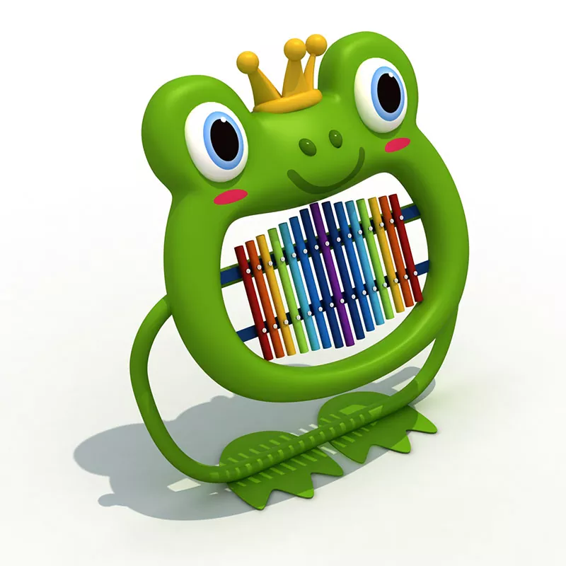 Percussion en forme de grenouille