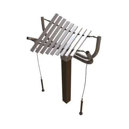 Instrument de musique pour enfants en acier inoxydable Key Glock