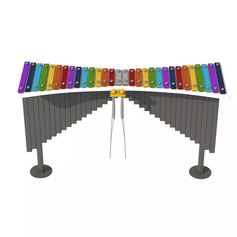 Instruments de percussion en plein air instrument en duo