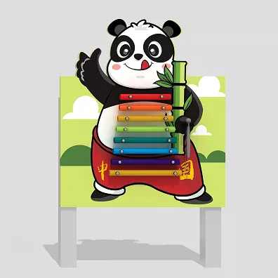Percussion en forme de panda