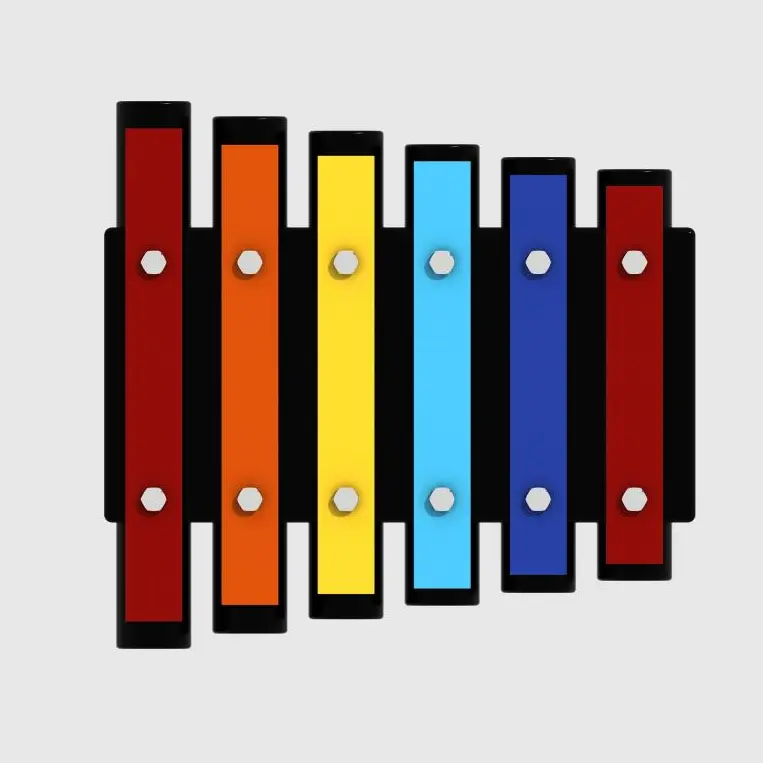 Ensemble du trio arc-en-ciel