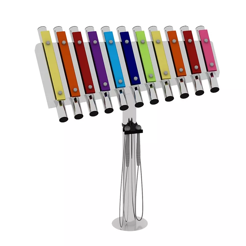 Instruments de musique d'extérieur pour jeux sensoriels